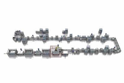 新能源动力电池装备系统